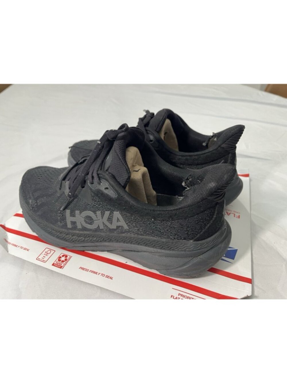Hoka One One Challenger ATR 7 Trail Hiking Shoe BBLC Women 7.5 B Black *check - Picture 5 of 16